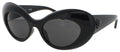 Bold Black Designer Sunglasses